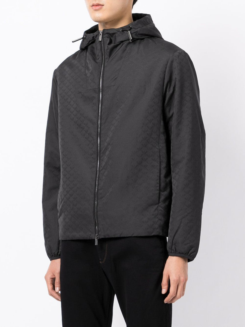 Allover logo down jacket 5