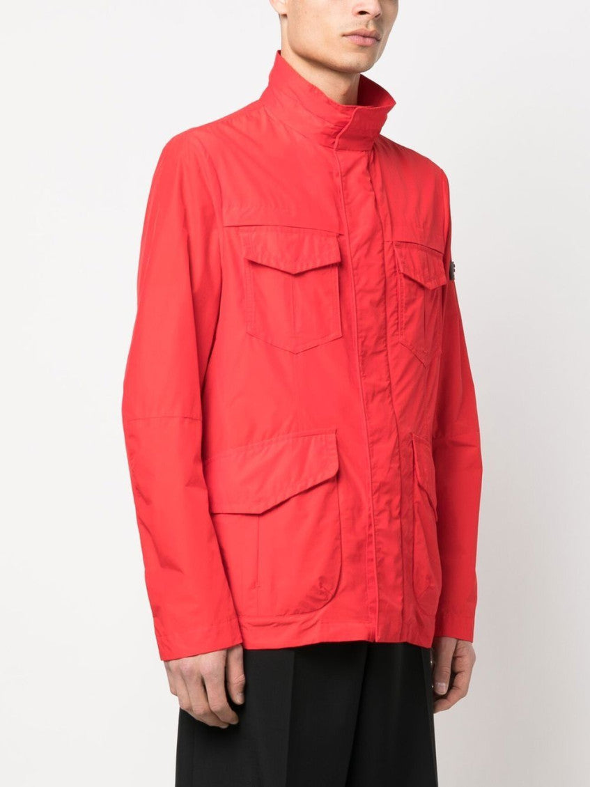 Red Metal Blouson Jacket 5