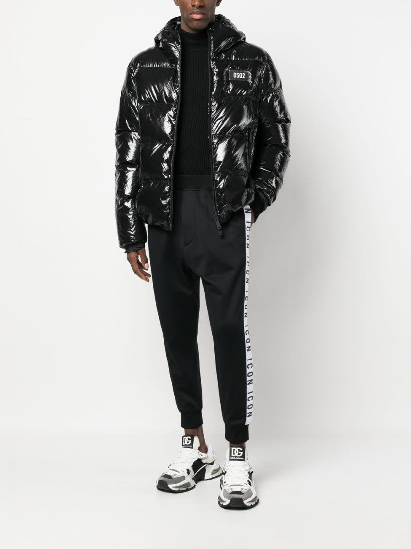 Black Icon Joggers 5