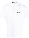 Embroidered logo cotton polo shirt 1