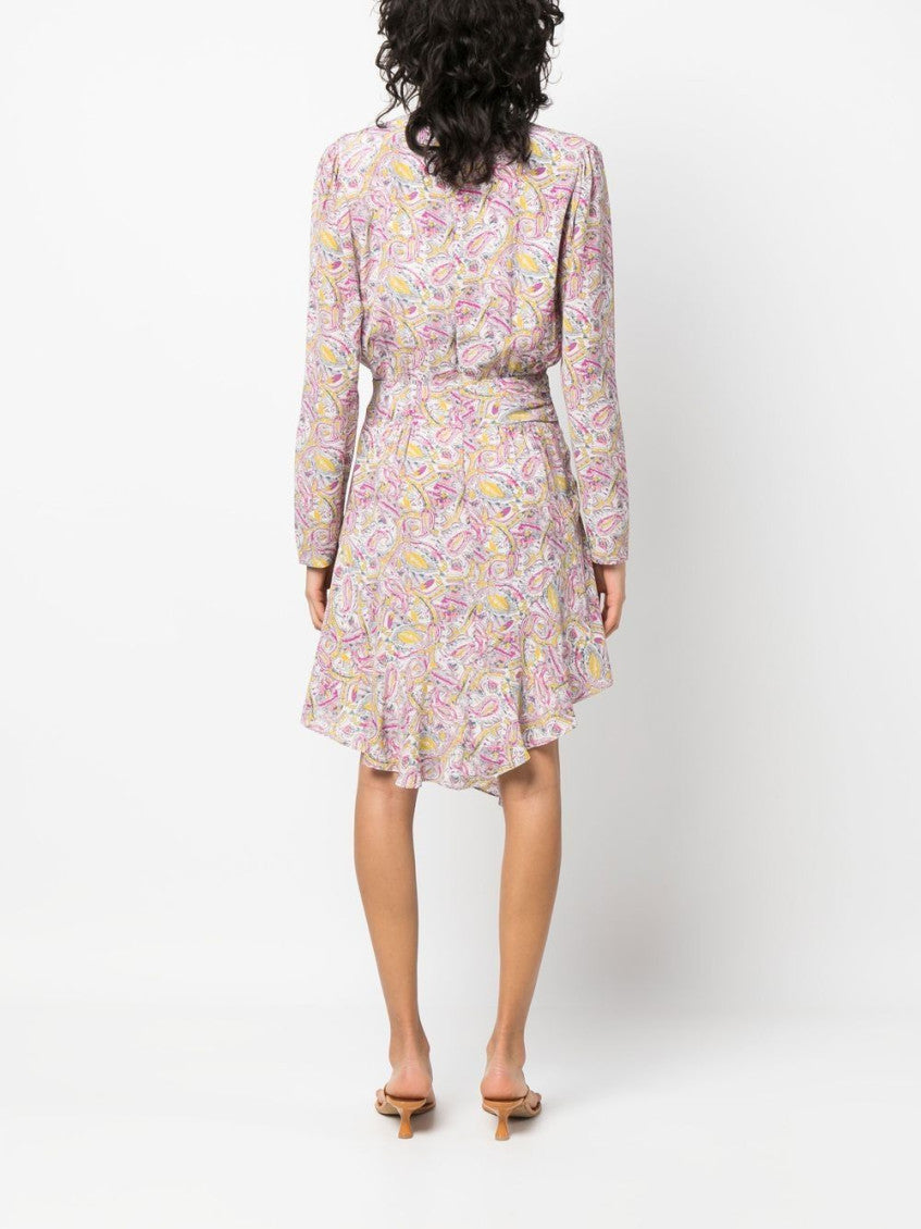 Taro short wrap dress 4