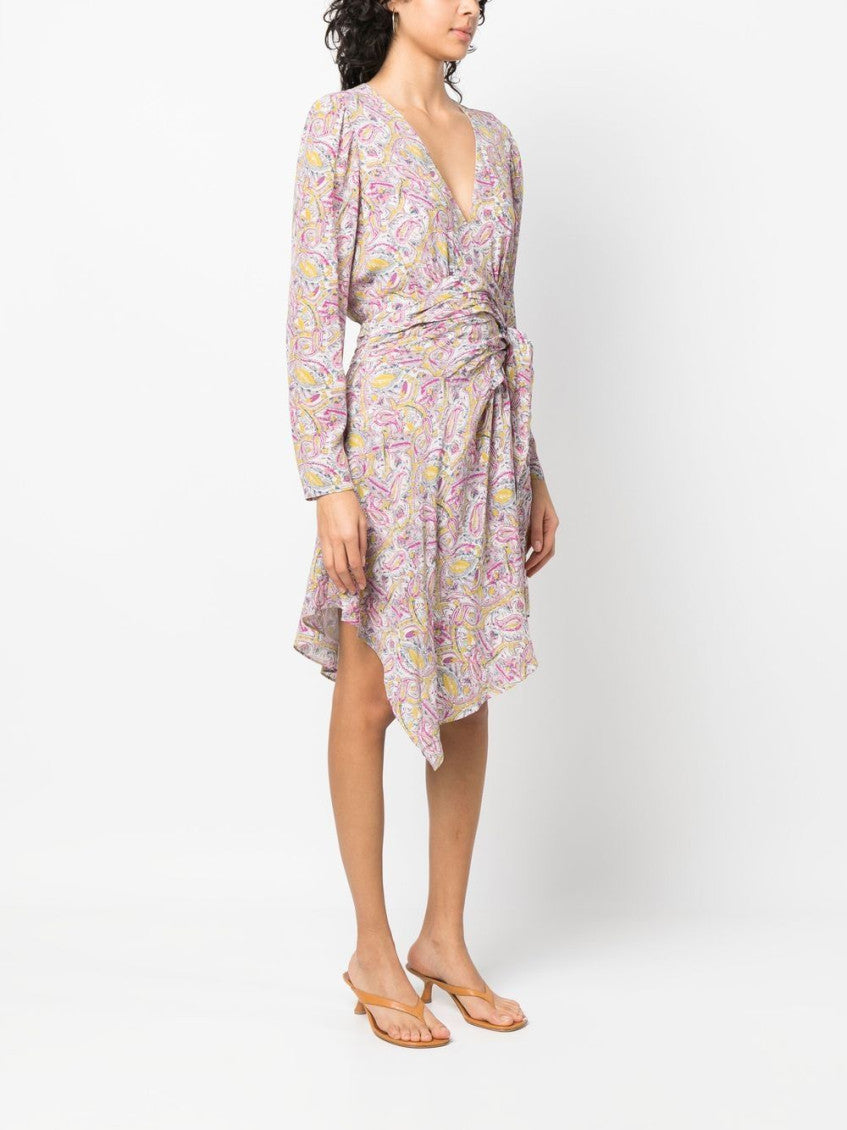Taro short wrap dress 5