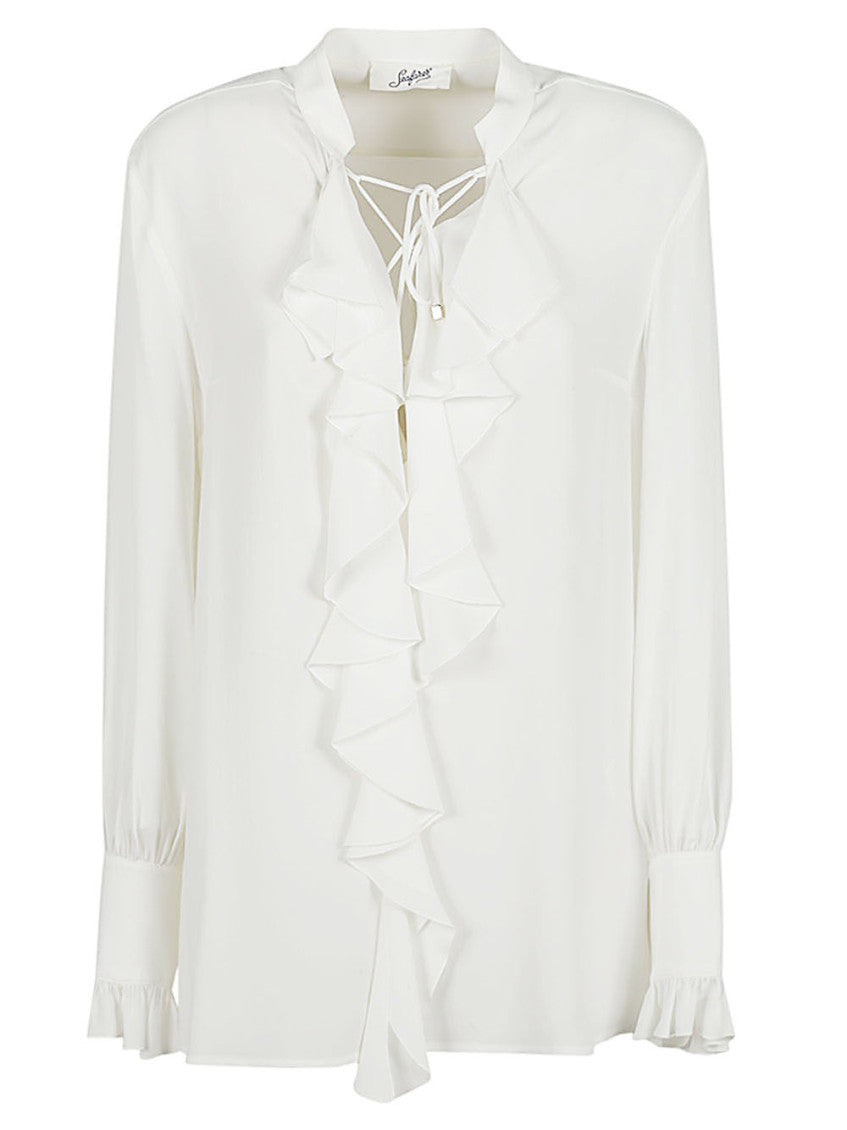 Milly ruched shirt 1