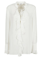 Milly ruched shirt 1