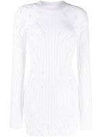 Extremely light knitted short dress 1