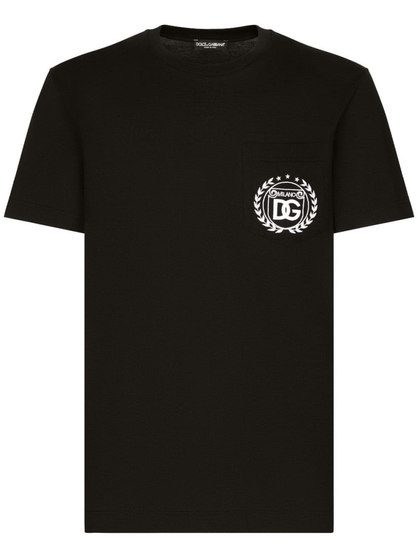 Logo cotton t-shirt 1