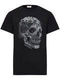 White Skull Print T-shirt 1