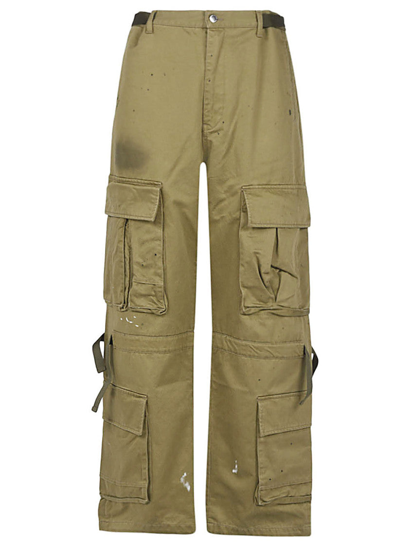 Julian canvas cargo trousers 1
