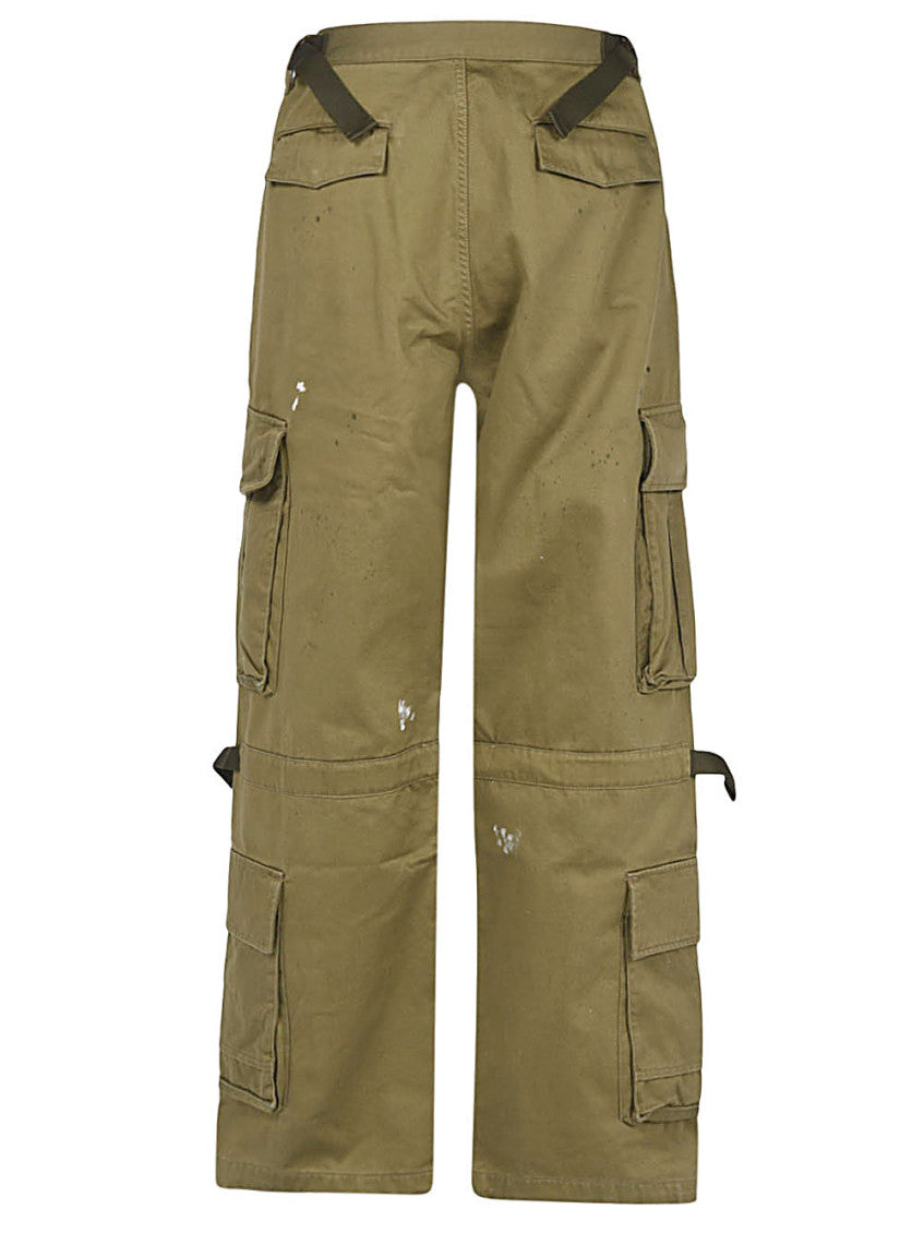 Julian canvas cargo trousers 2