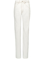 Grey Straight Leg Jeans 1