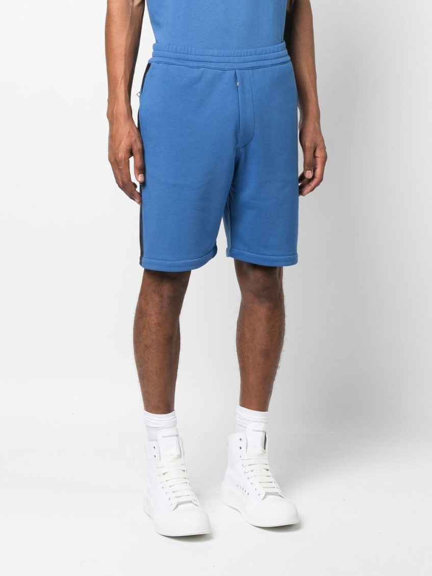 Logo cotton shorts 3