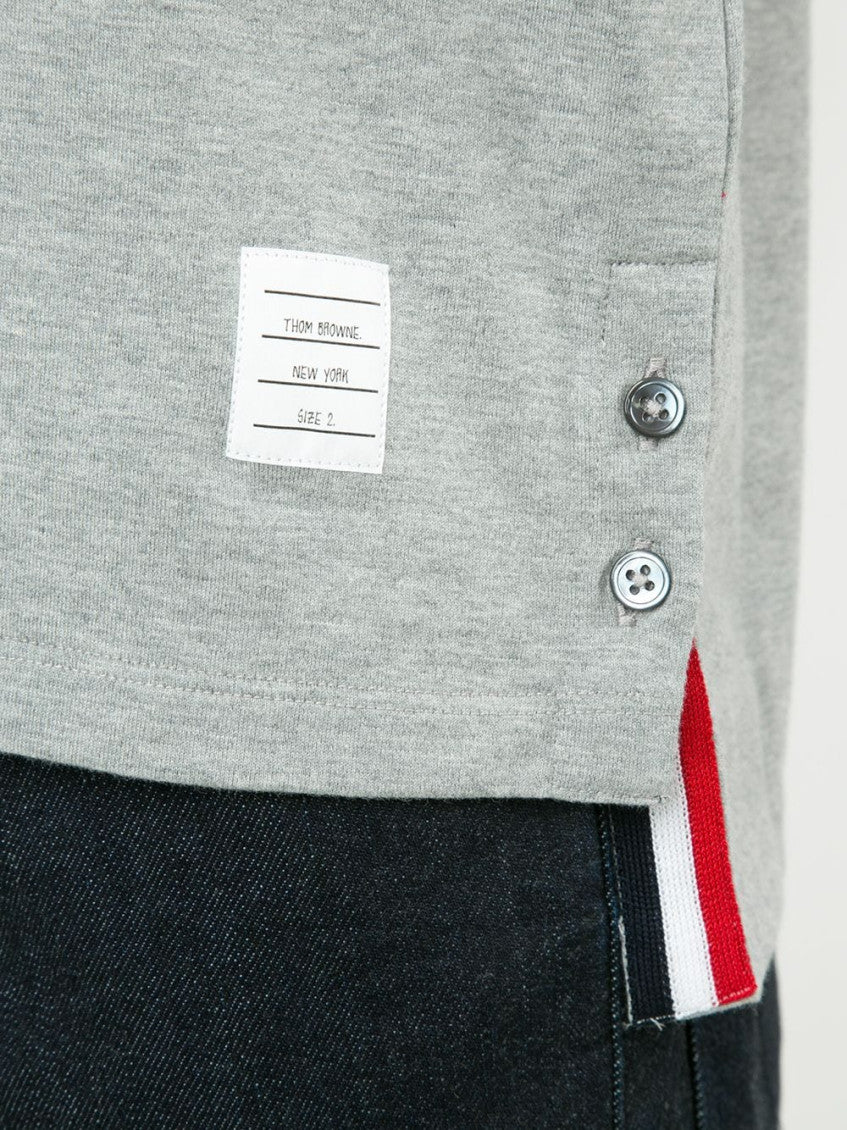 Grey Tricolor Detail T-Shirt 5