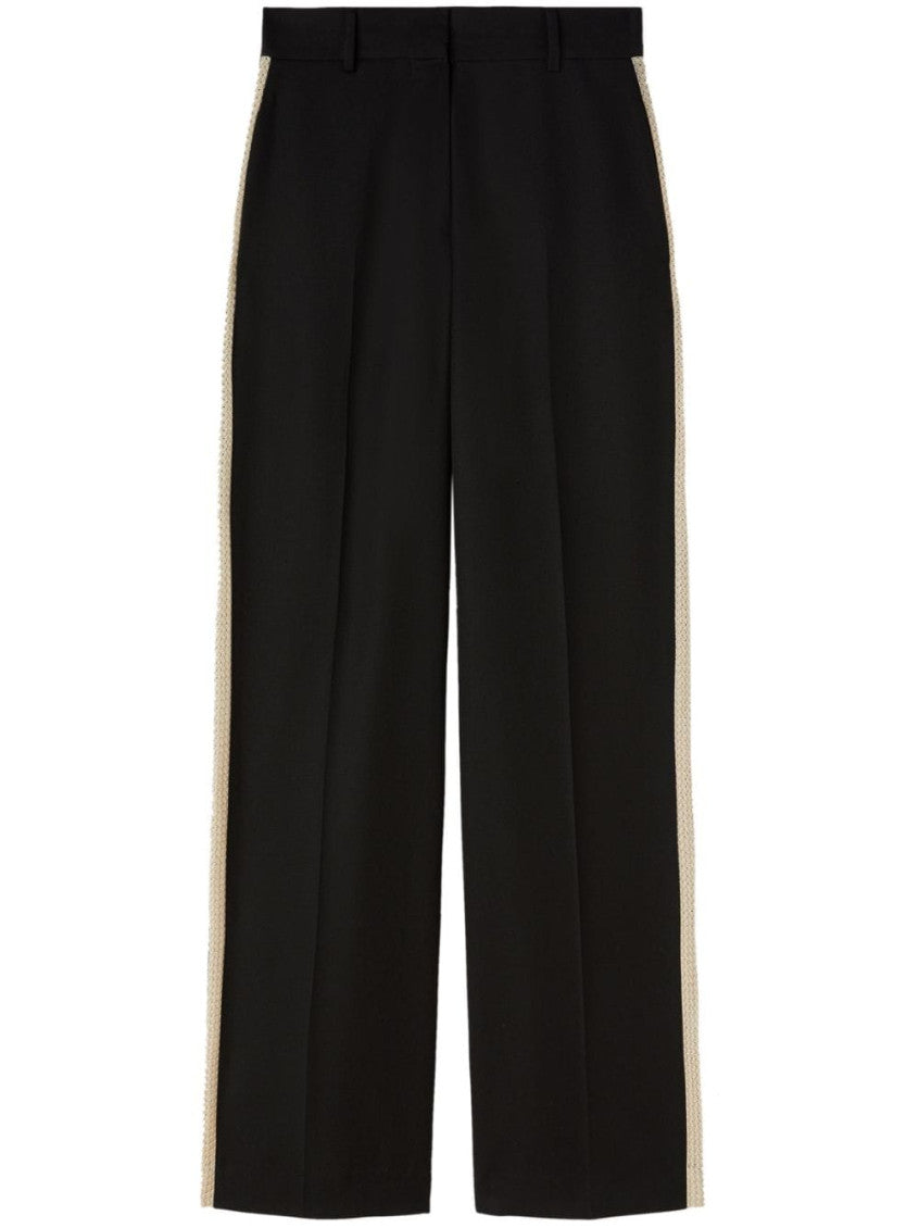 Wool blend trousers 1