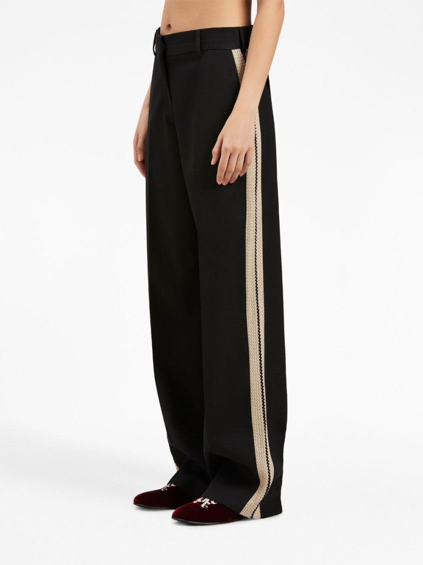 Wool blend trousers 4