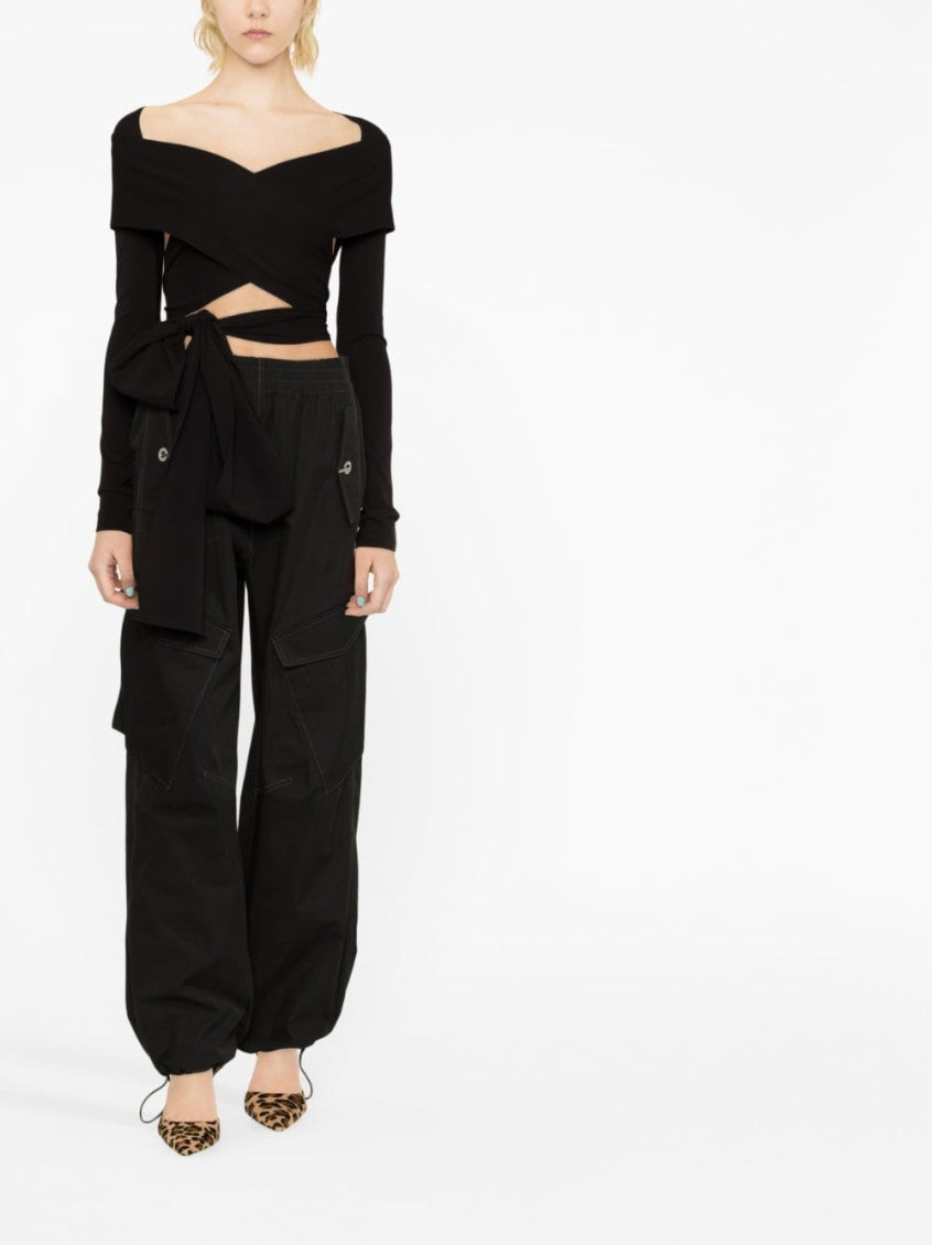 Black Black Cropped Top 4