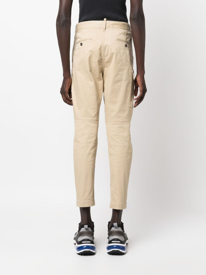 Beige Cargo Pants 5