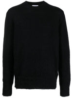 Black Ribbed Knit Sweater 1
