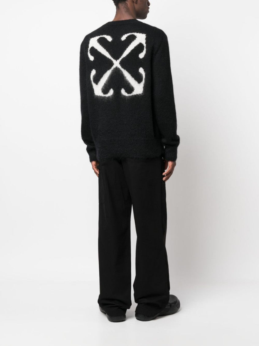 Black Ribbed Knit Sweater 3
