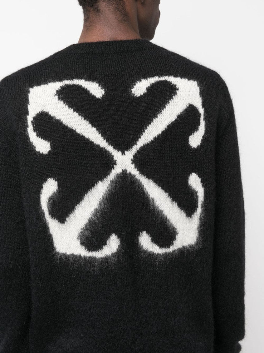 Black Ribbed Knit Sweater 4