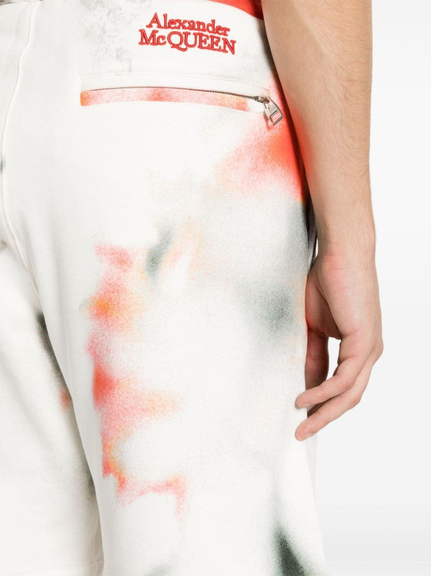 Multicolor Flower Print Shorts 2