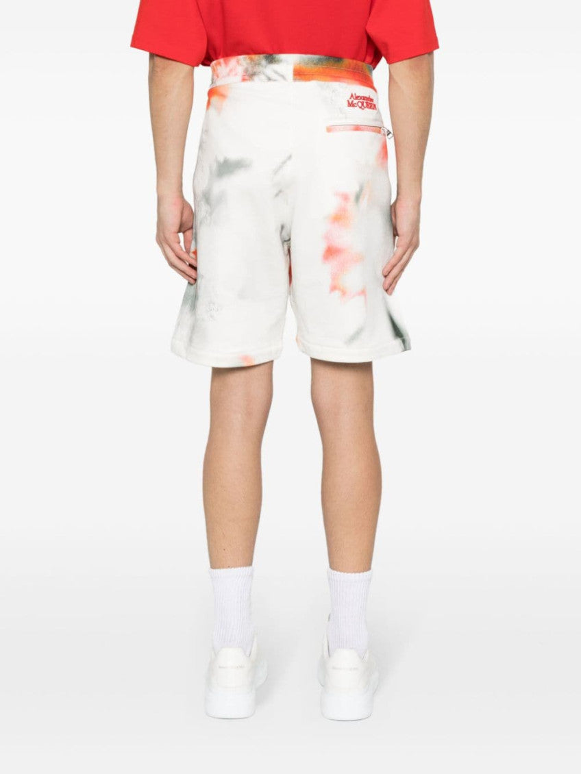 Multicolor Flower Print Shorts 5