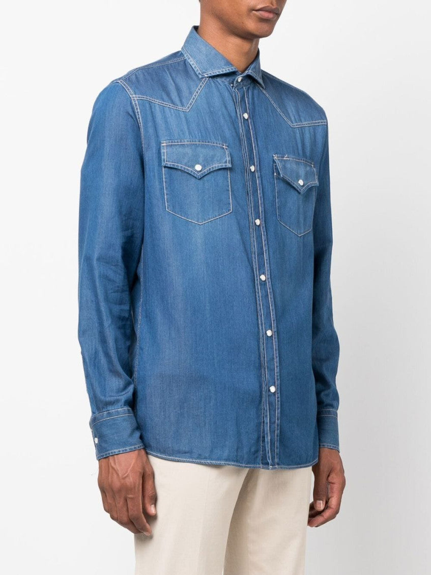 Blue Denim Shirt 2