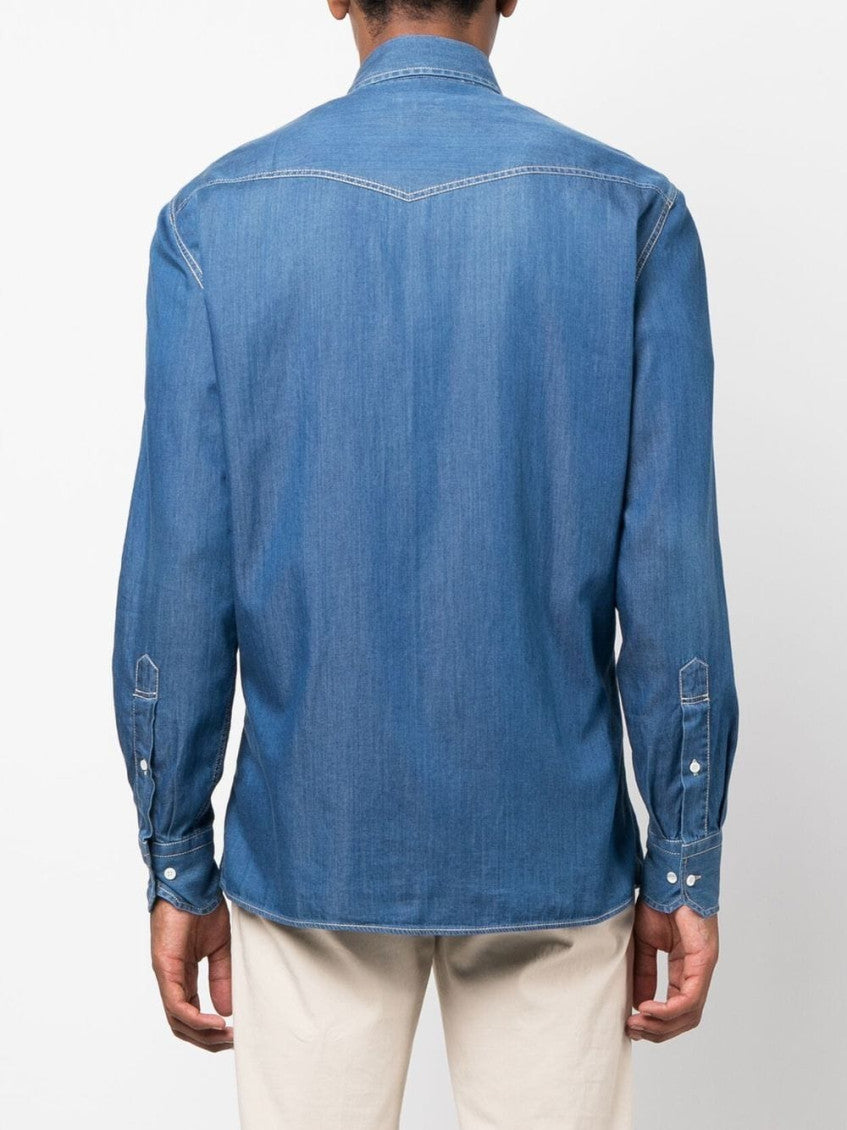 Blue Denim Shirt 4