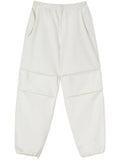 Tapered cotton trousers 1