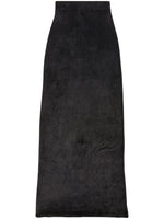 Velvet maxi skirt 1