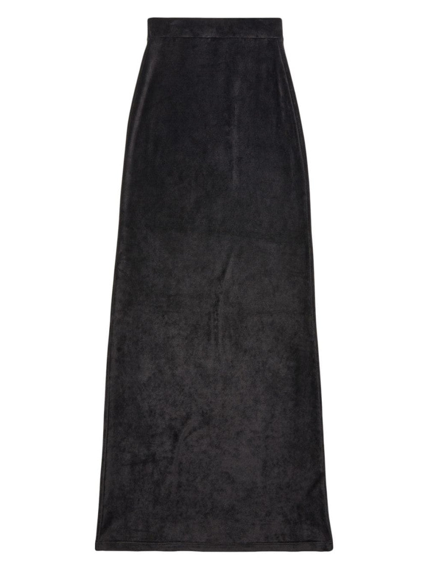 Velvet maxi skirt 2