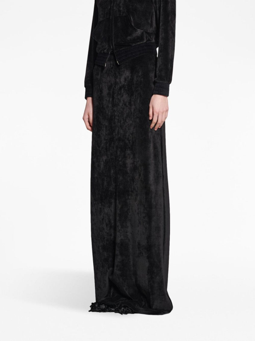 Velvet maxi skirt 4