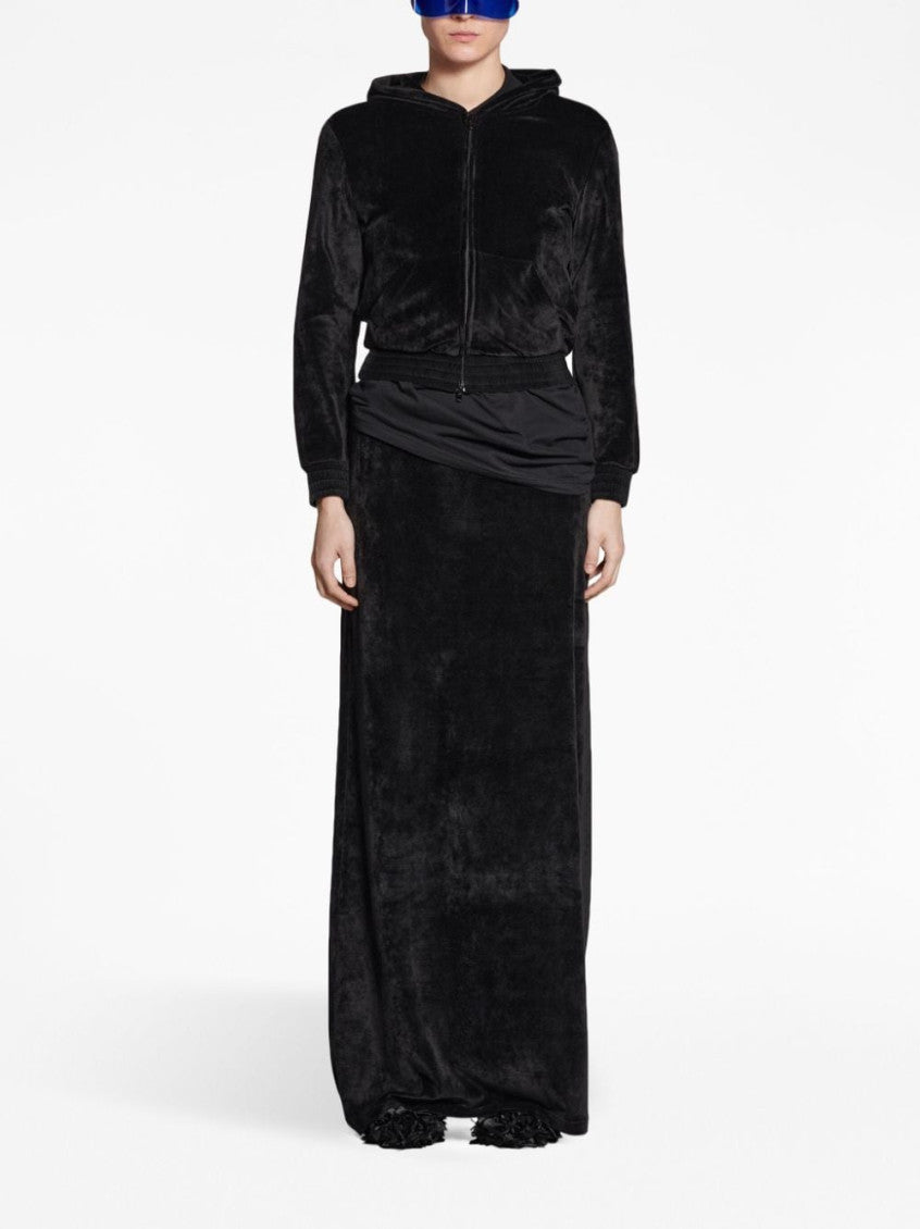 Velvet maxi skirt 6