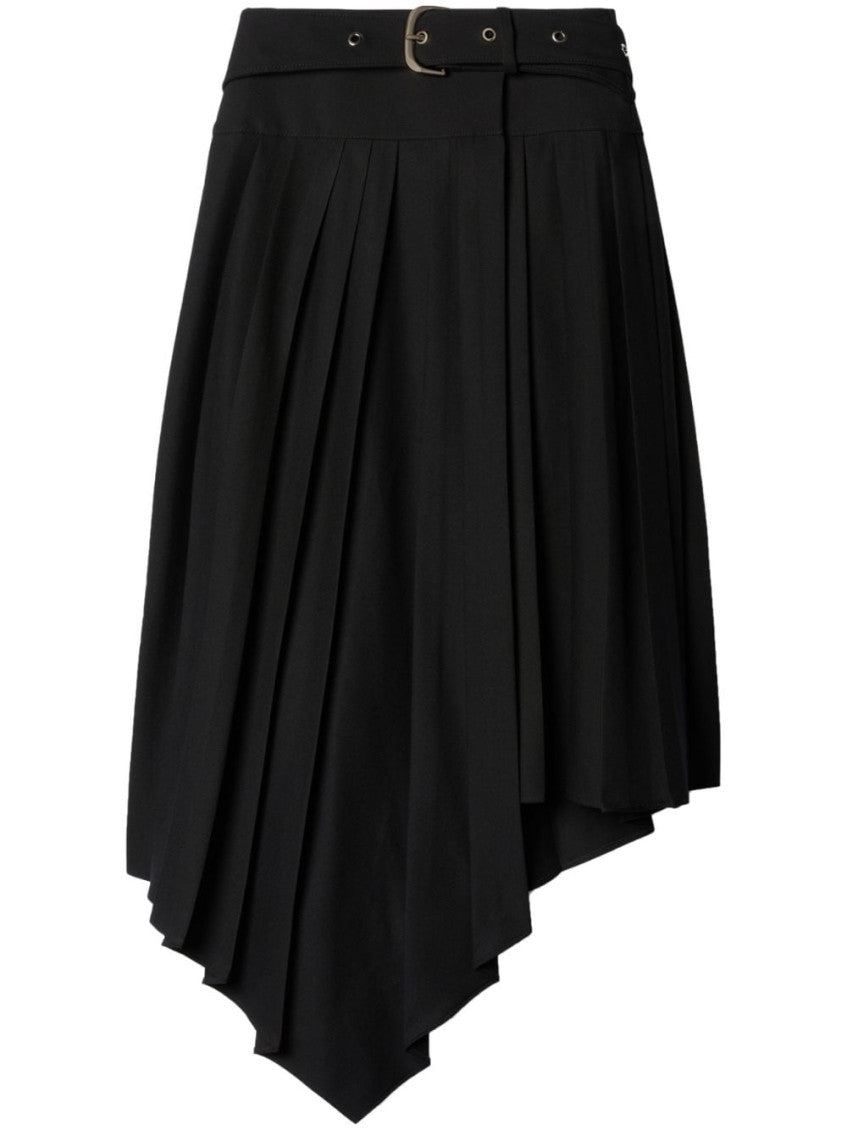 Black Tech Drill Skirt 1