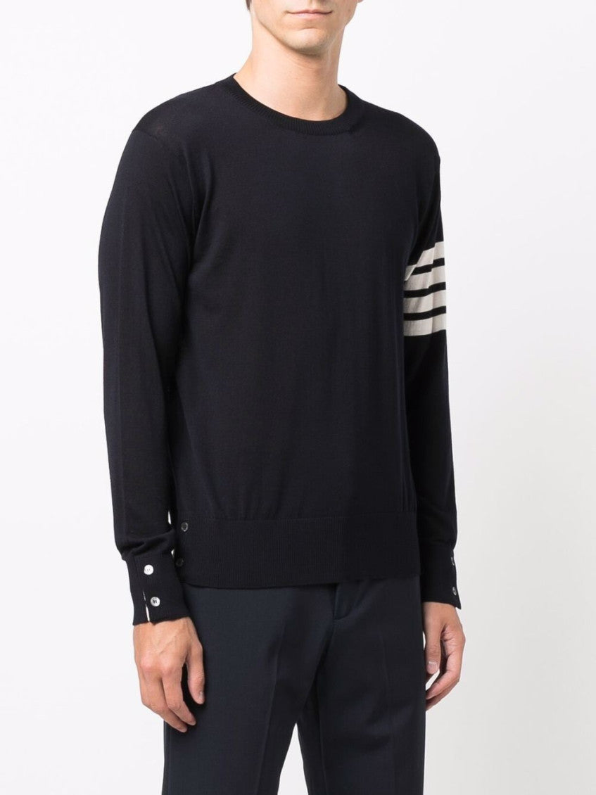 Navy Blue 4-Bar Jumper 4