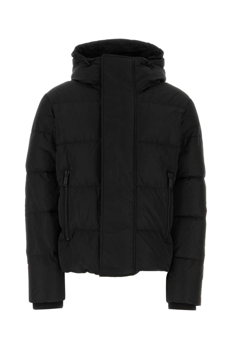 Black Polyester Jacket 1