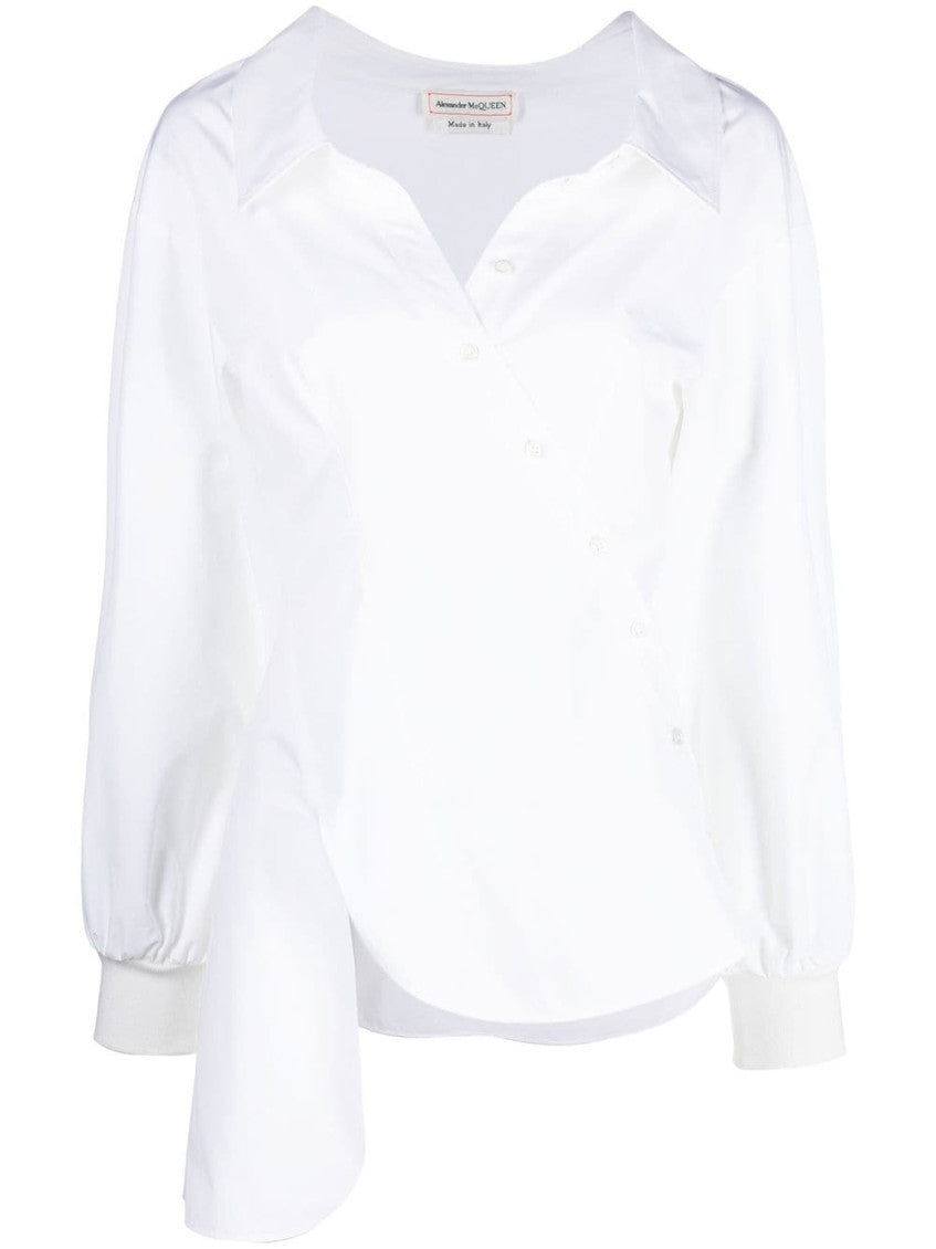 White Regular Solid Shirt 1