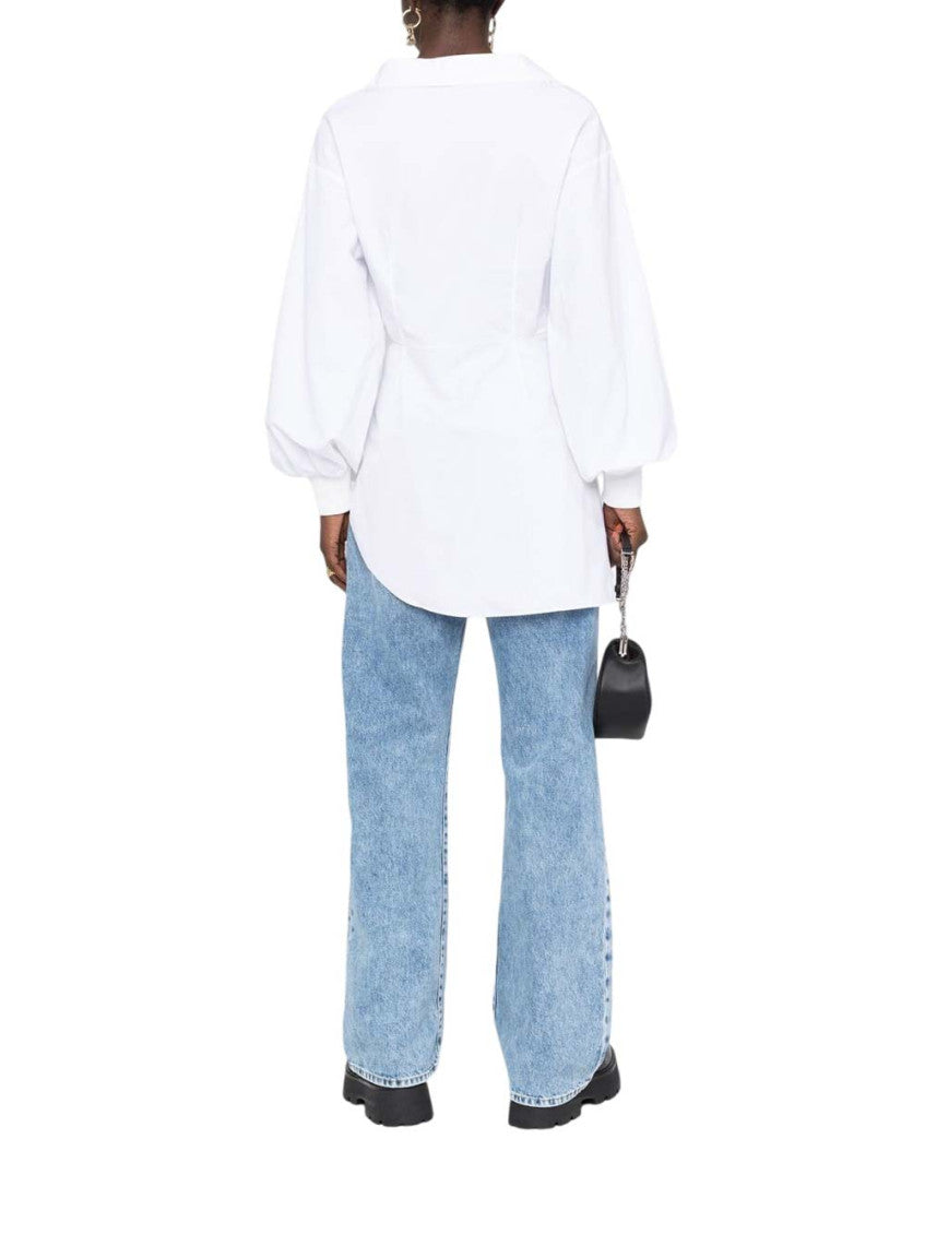 White Regular Solid Shirt 2