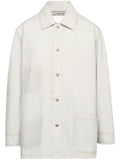 White Denim Caban Jacket 1