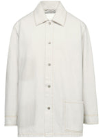White Denim Caban Jacket 1