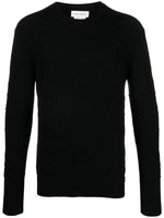 Black Skull Texture Sweater 1