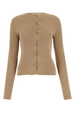Biscuit cotton blend cardigan 1