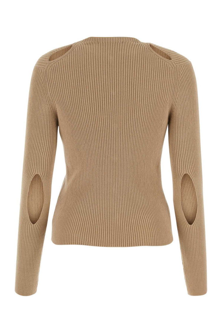 Biscuit cotton blend cardigan 2