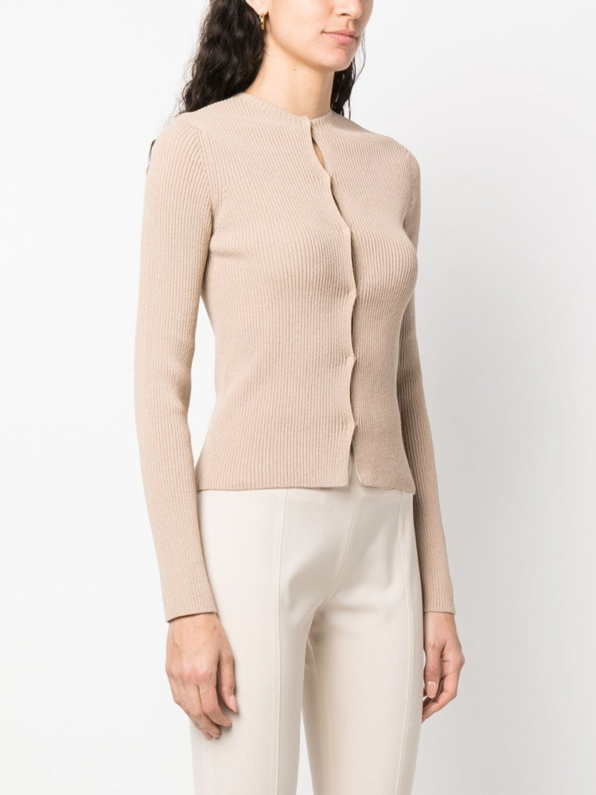 Biscuit cotton blend cardigan 5