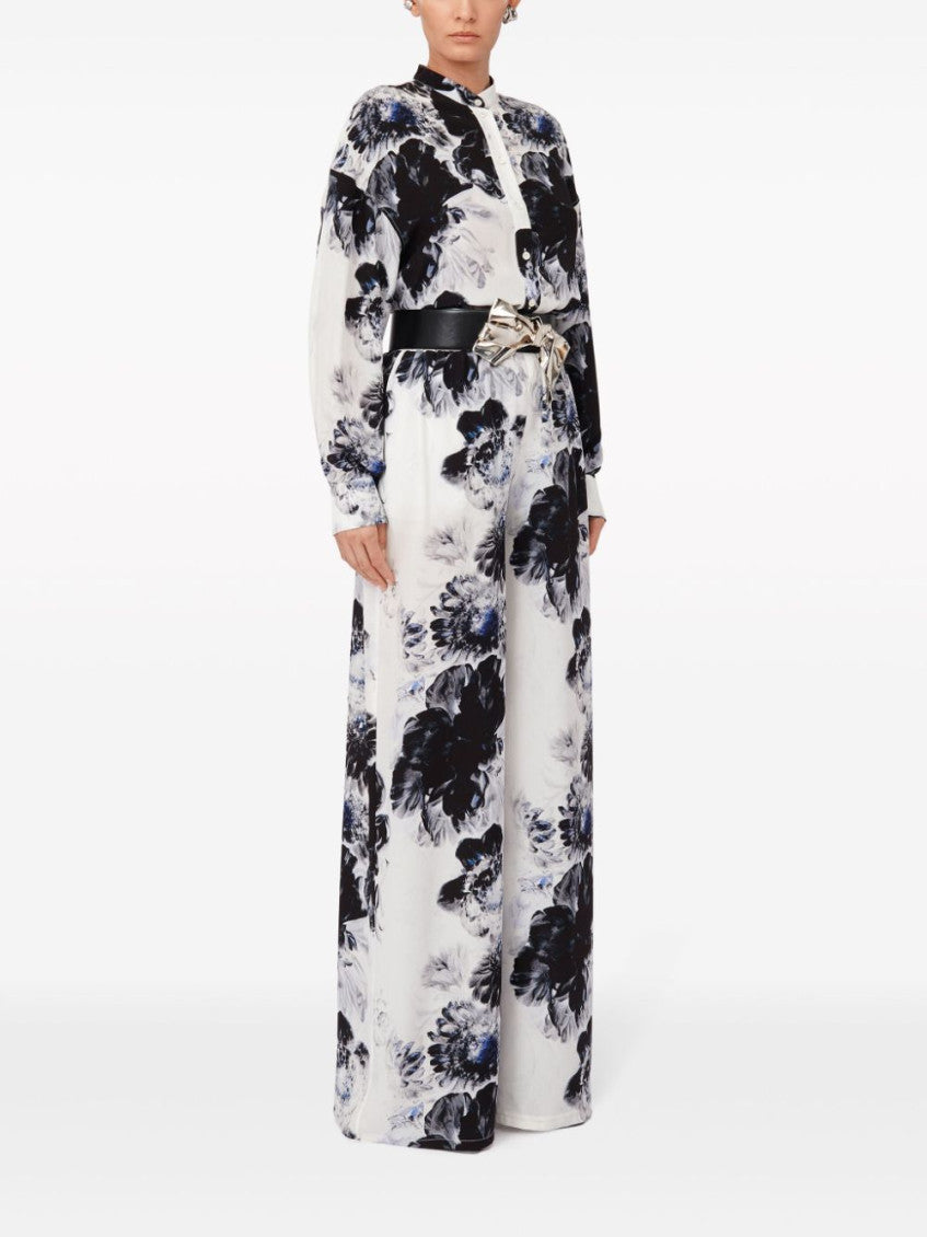 Multicolor Wide Leg Pants 2