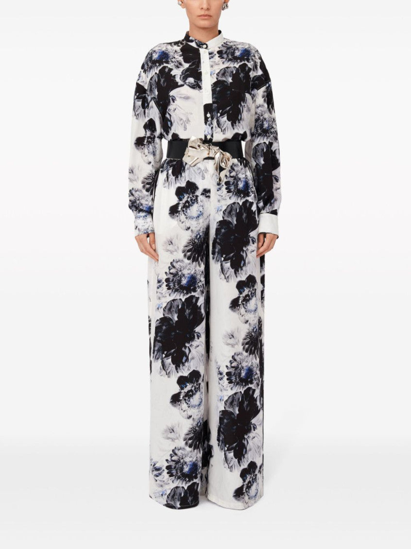 Multicolor Wide Leg Pants 3