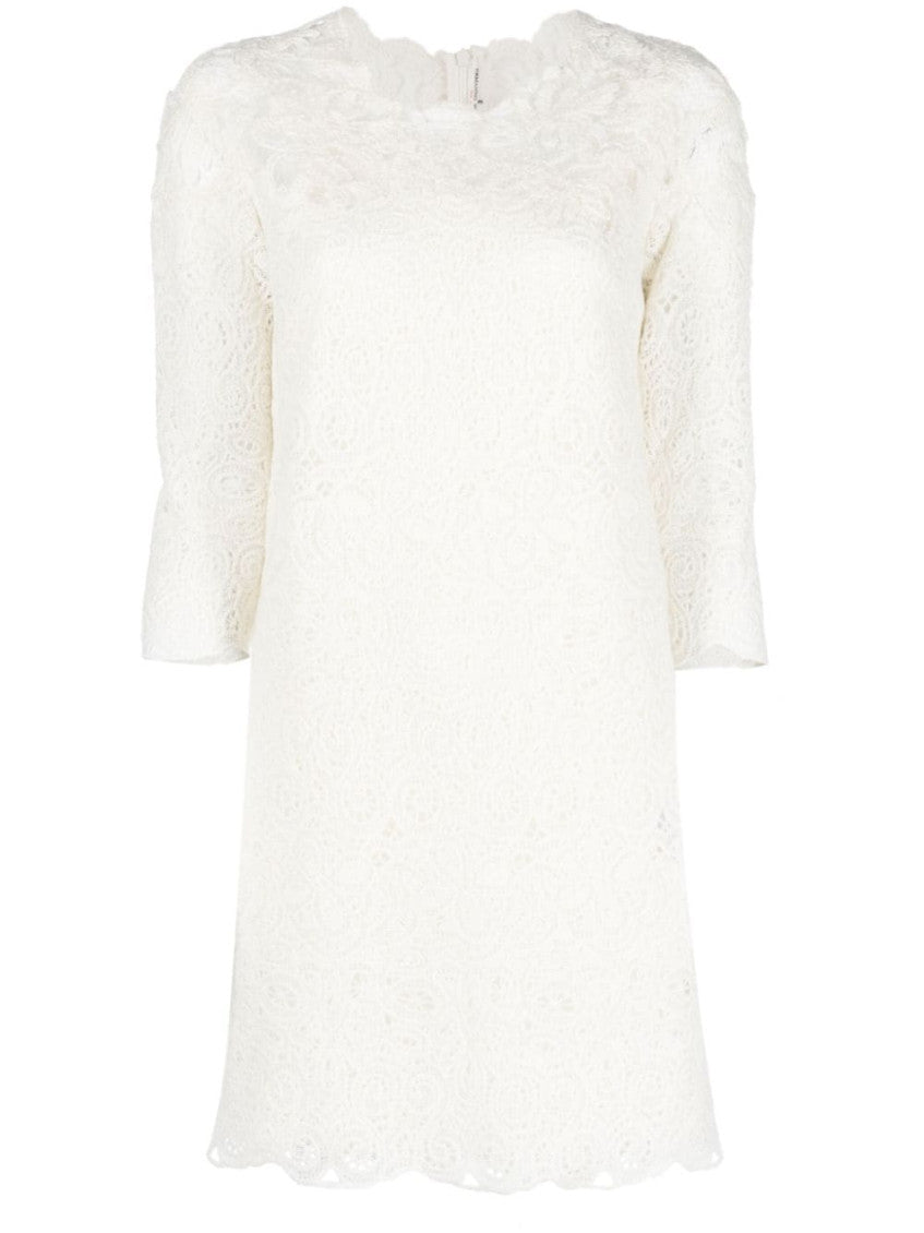 Wool blend short dress 1