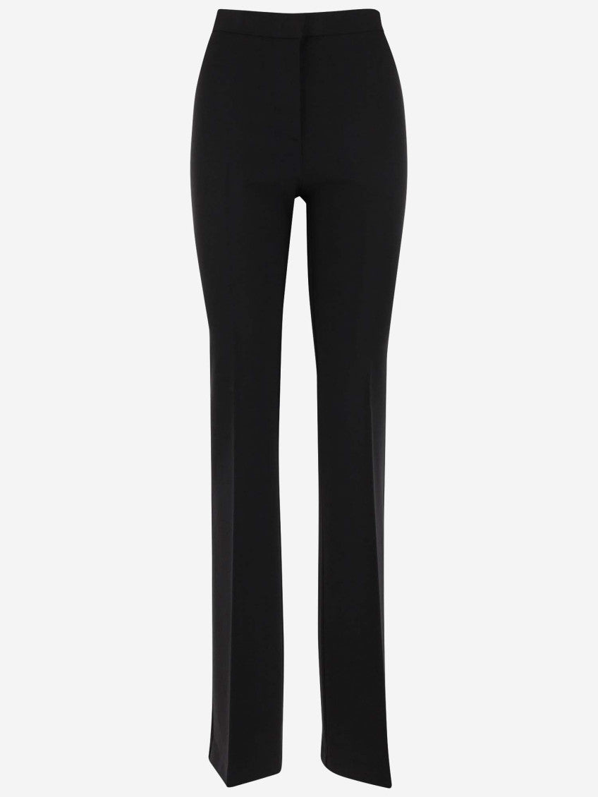 STRETCH VISCOSE JERSEY PANTS 1