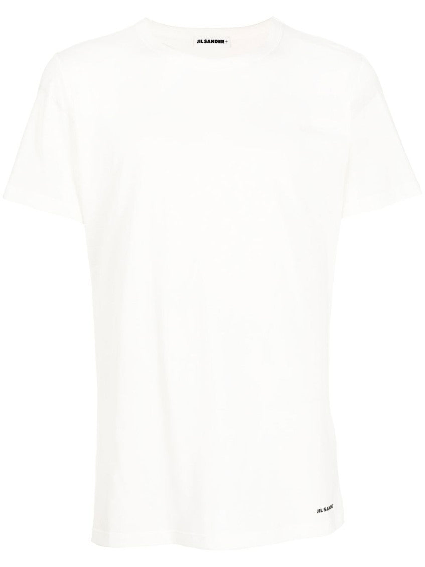 White Crew Neck T-Shirt 1