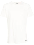 White Crew Neck T-Shirt 1