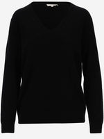 Black V-neck Pullover 1